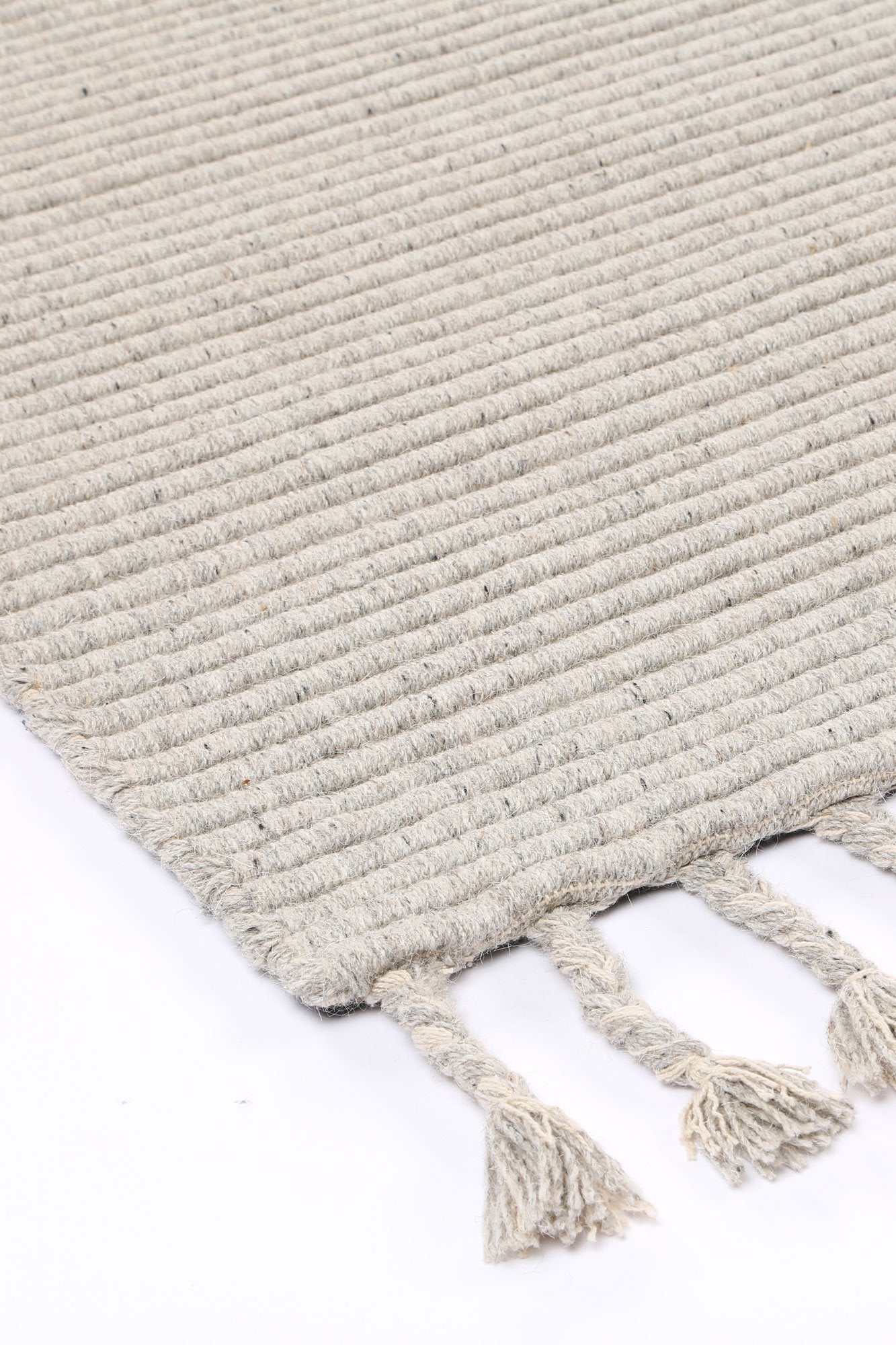 Grey Padma Hand-Tufted Wool-Blend Rug - Nova Rugs