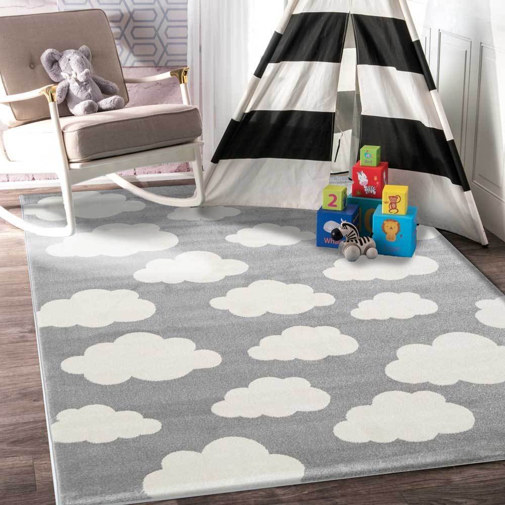 Grey Piccolo Clouded Rug - Nova Rugs