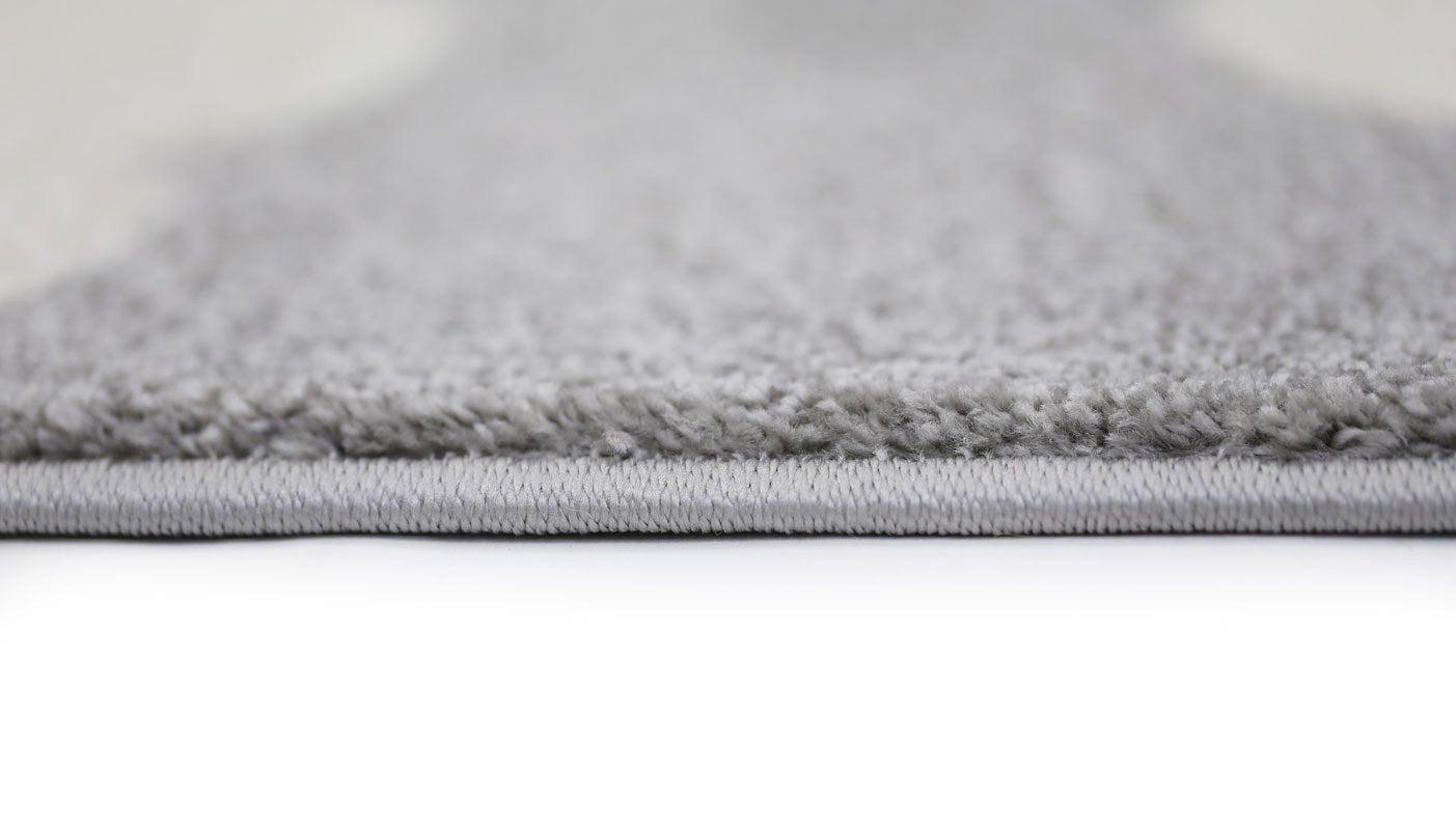 Grey Piccolo Clouded Rug - Nova Rugs