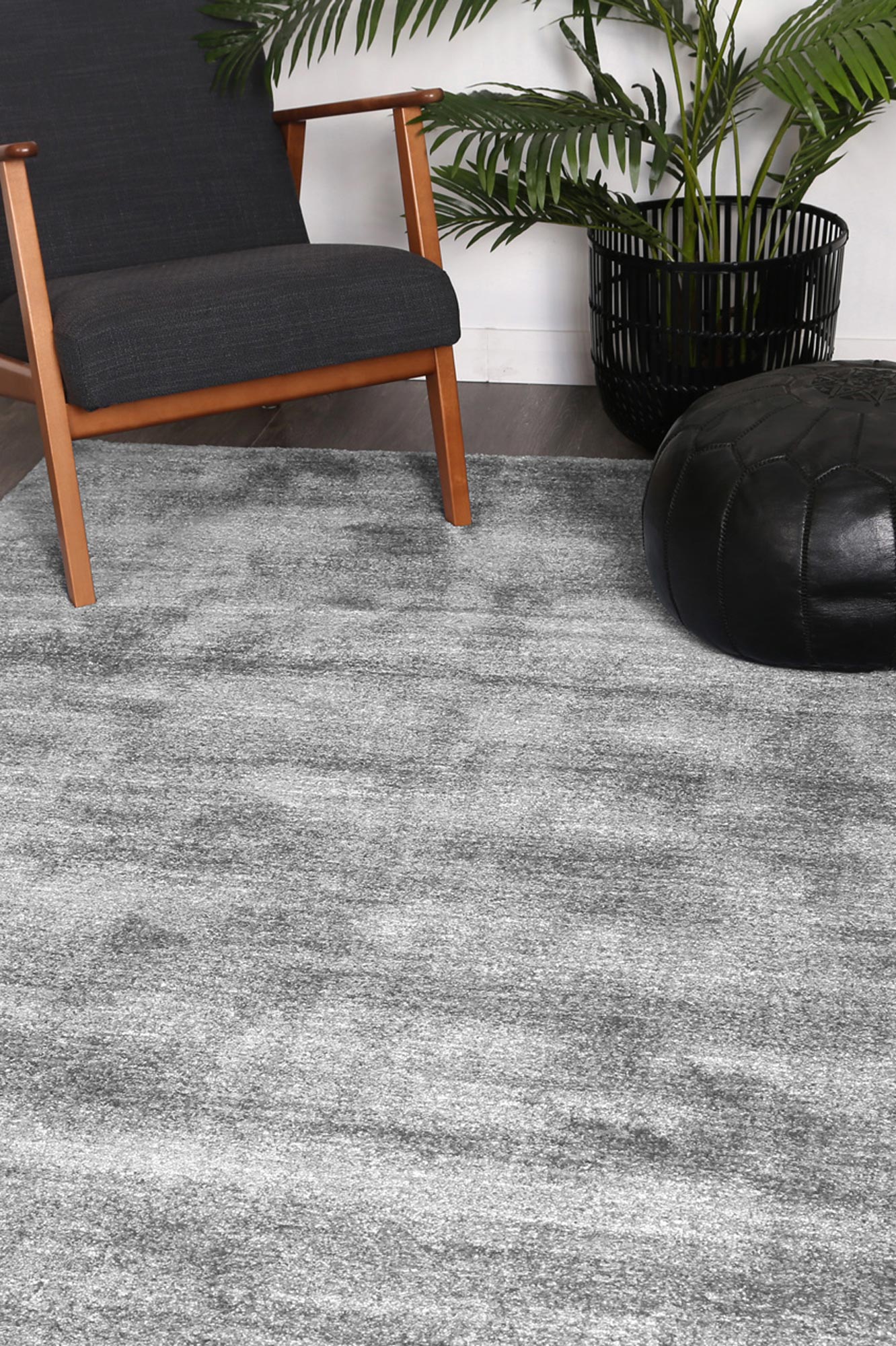 Grey Pisa Power-Loomed Rug - Nova Rugs