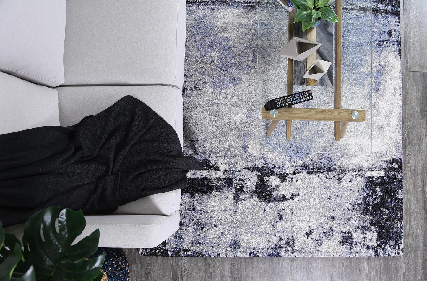 Grey Raw Boston Rug - Nova Rugs