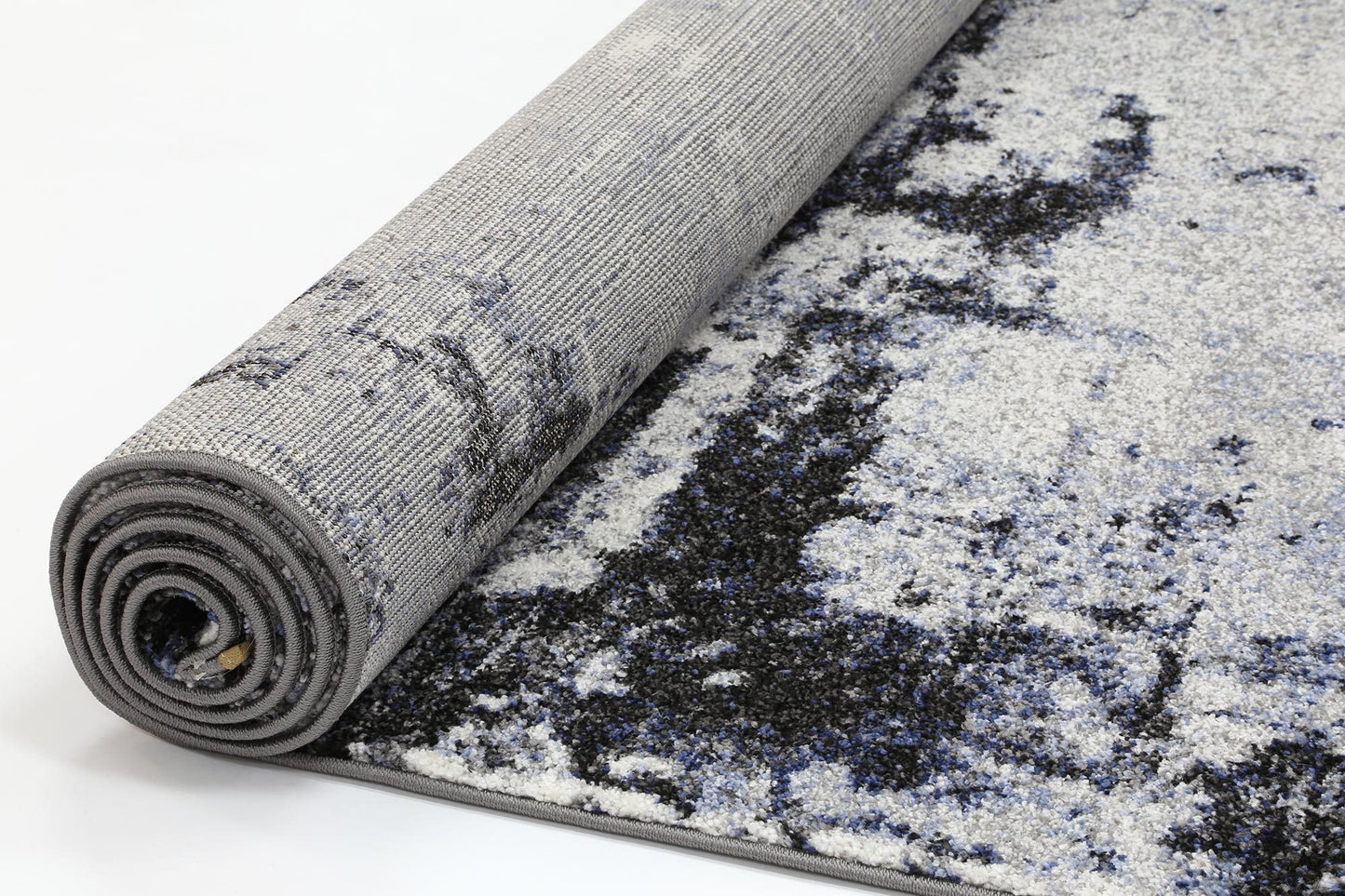 Grey Raw Boston Rug - Nova Rugs