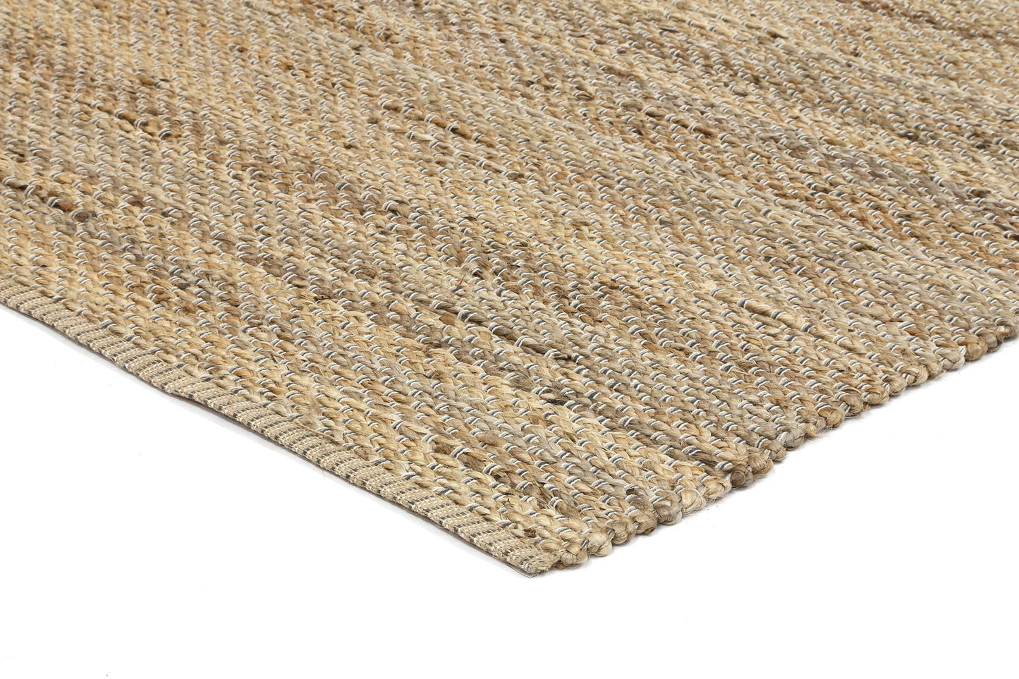 Grey Taj Basket Weave Jute Rug - Nova Rugs