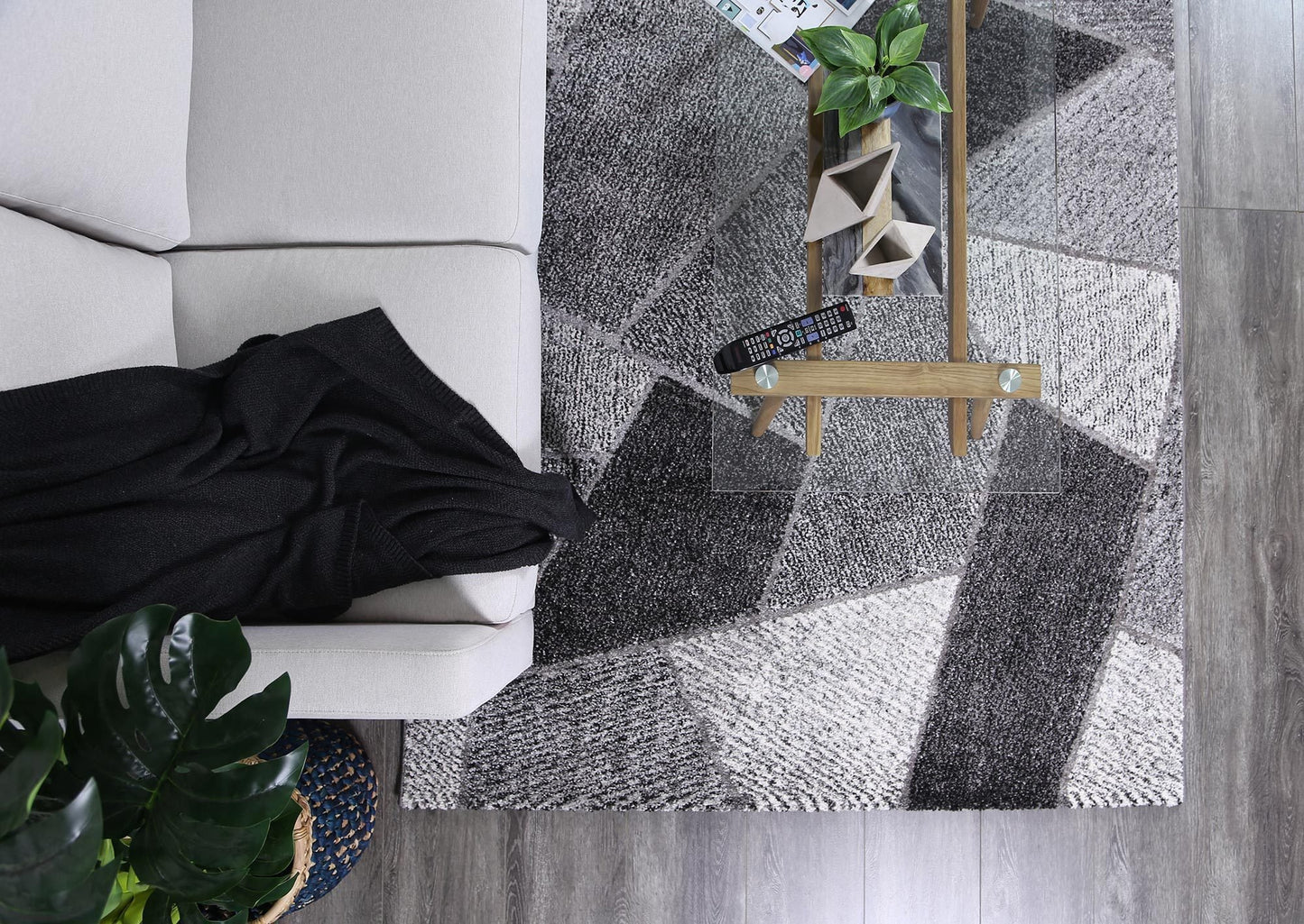 Grey Urban Boston Rug - Nova Rugs