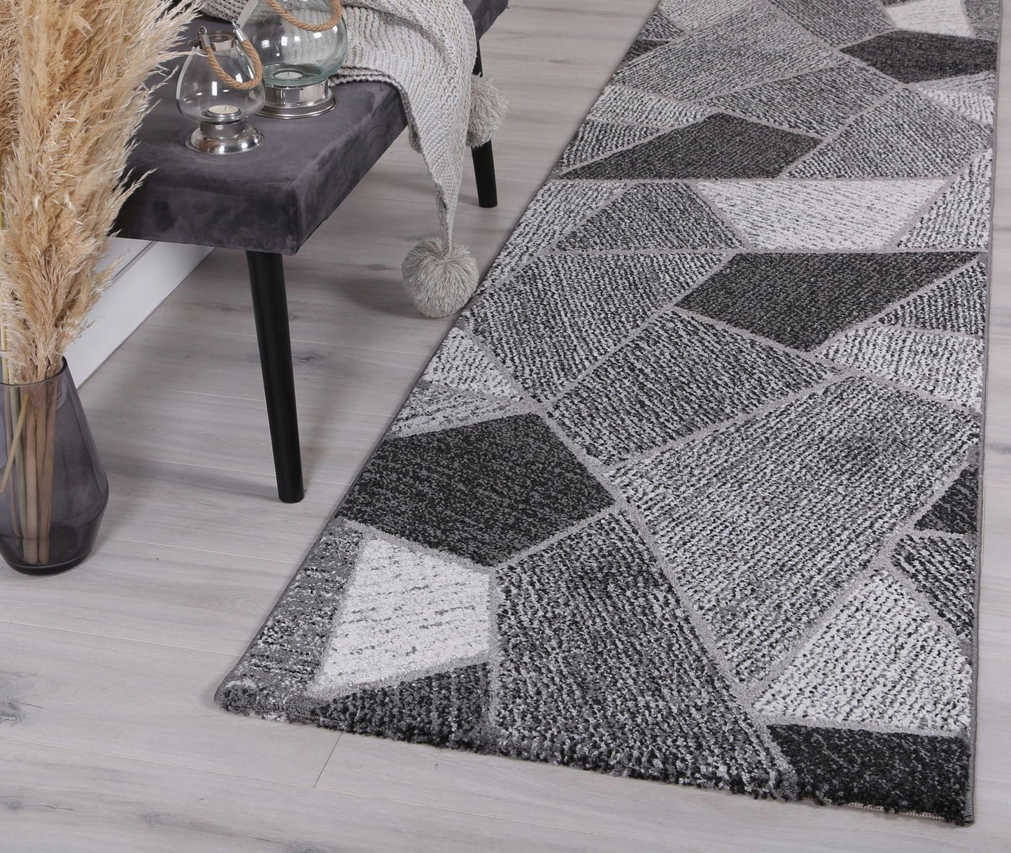 Grey Urban Boston Rug - Nova Rugs
