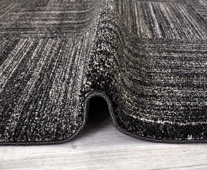 Habit Modern Rug, Black - Nova Rugs