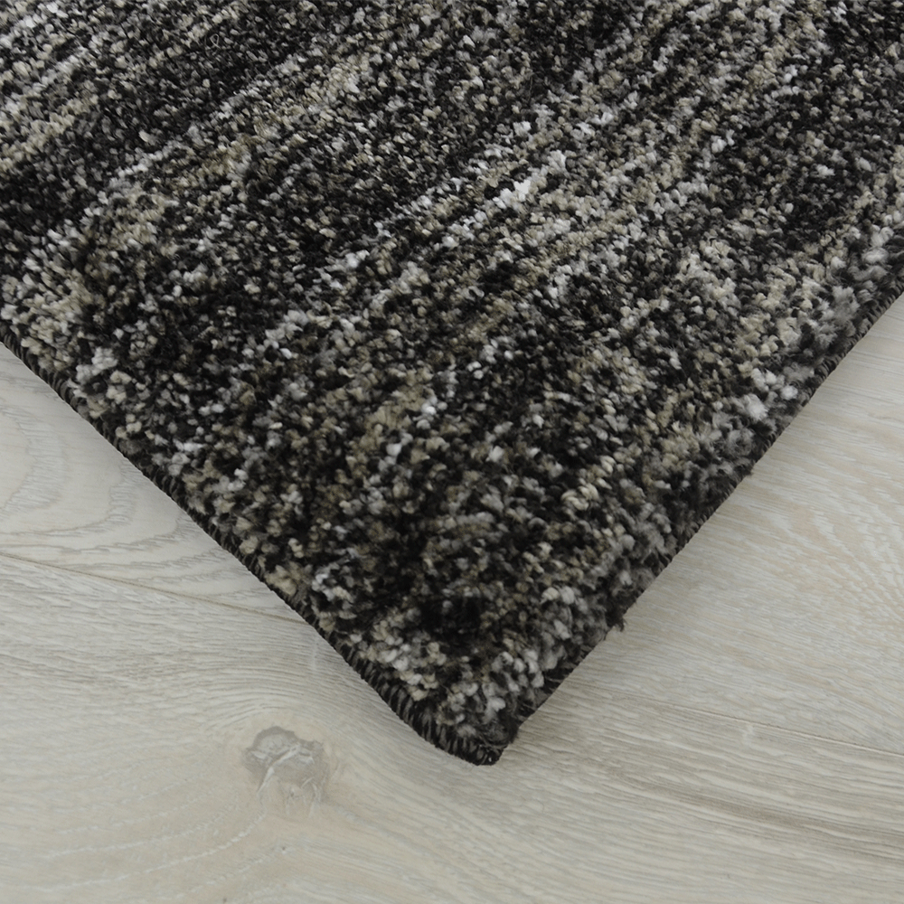 Habit Modern Rug, Black - Nova Rugs