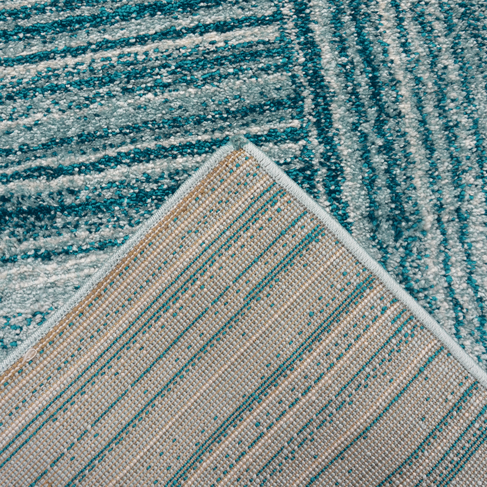 Habit Modern Rug, Blue - Nova Rugs