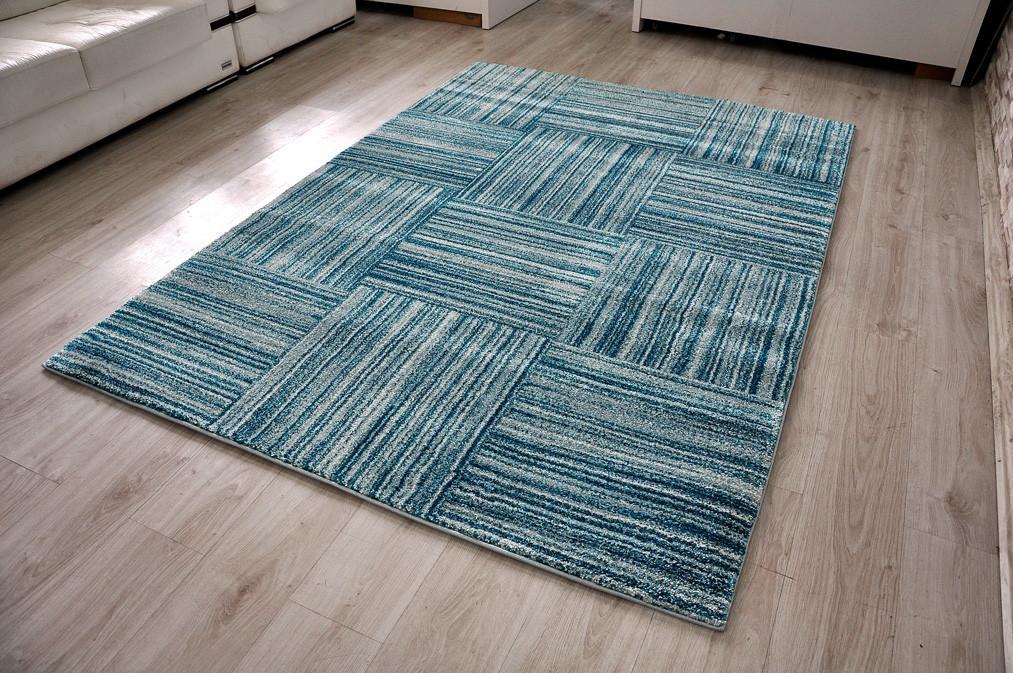 Habit Modern Rug, Blue - Nova Rugs