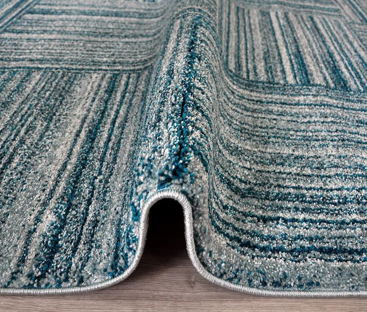 Habit Modern Rug, Blue - Nova Rugs