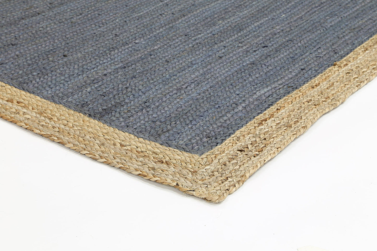 Hampton II Reversible Jute Rug, Grey - Nova Rugs