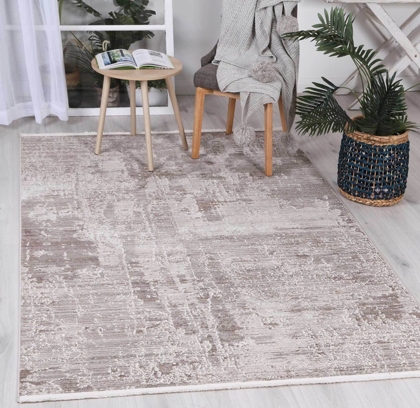 Hawkins Modern Rug, Beige - Nova Rugs