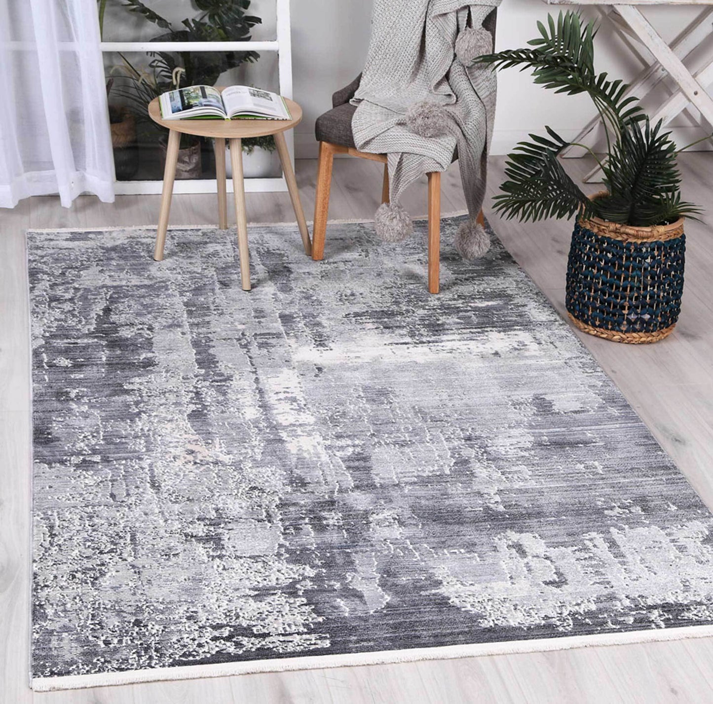 Hawkins Modern Rug, Blue - Nova Rugs