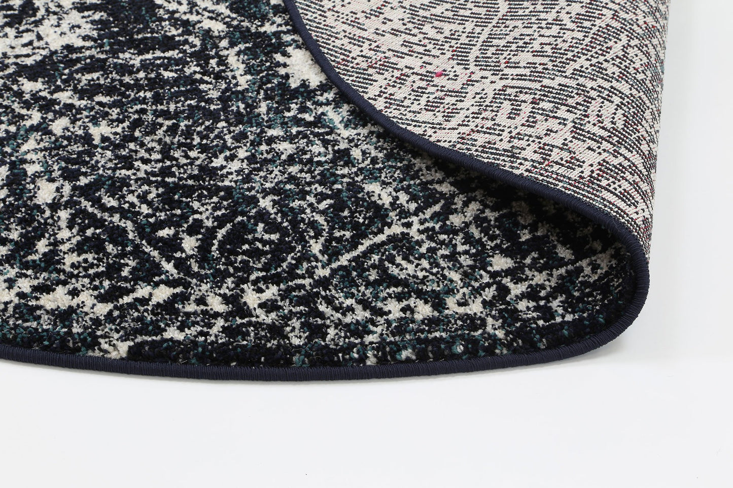 Indigo Simone VI Round Rug - Nova Rugs