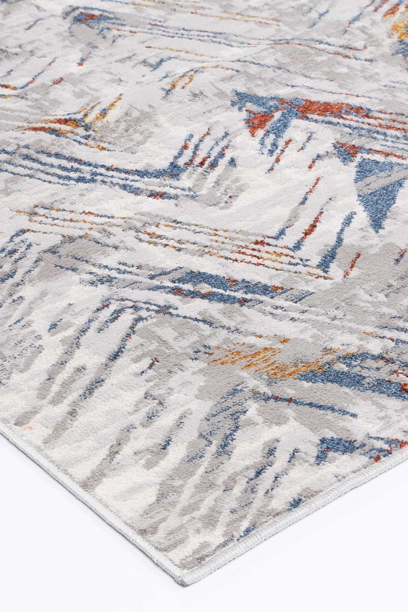 Isaiah Grey Multi Rug - Nova Rugs