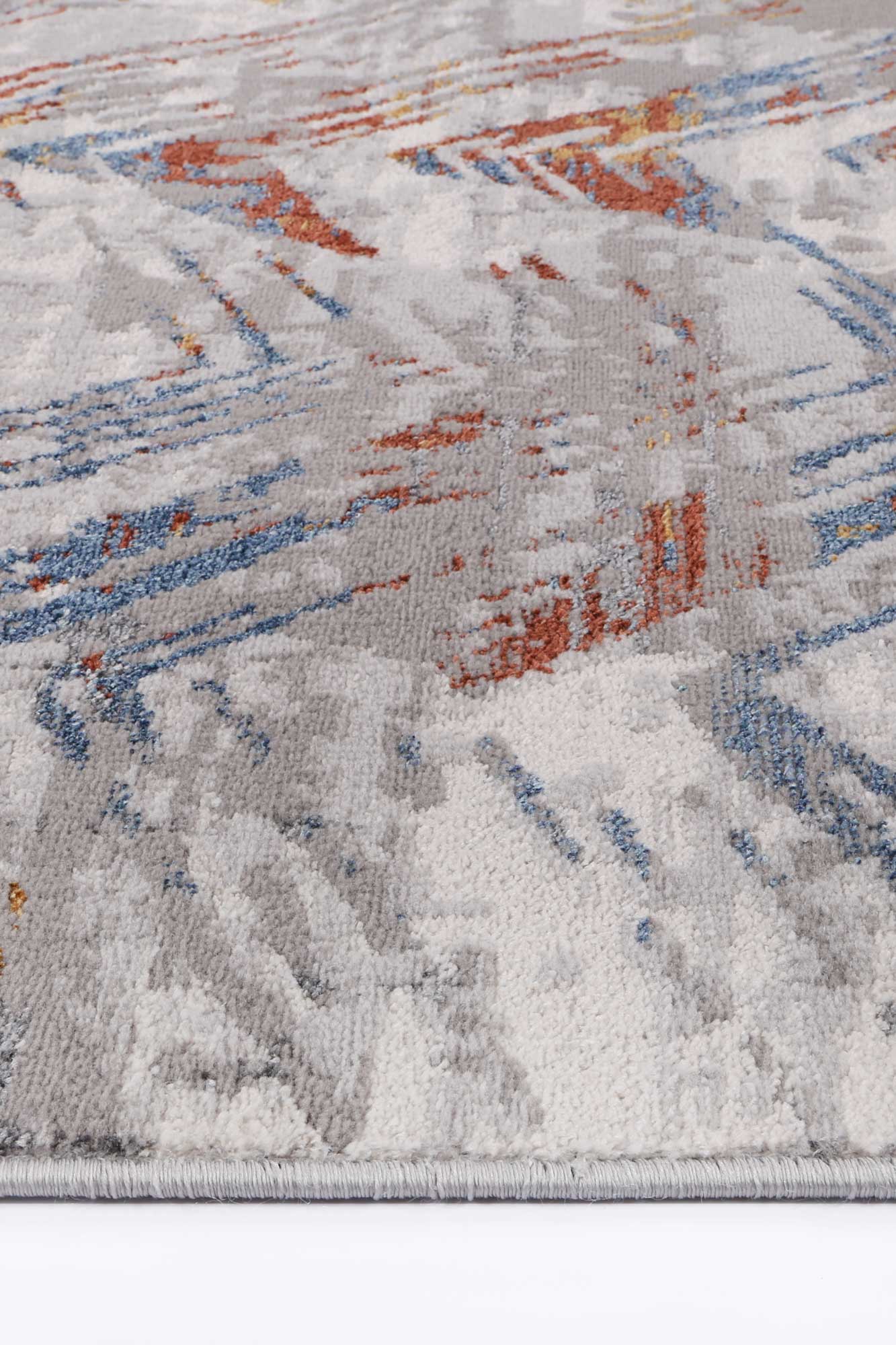 Isaiah Grey Multi Rug - Nova Rugs