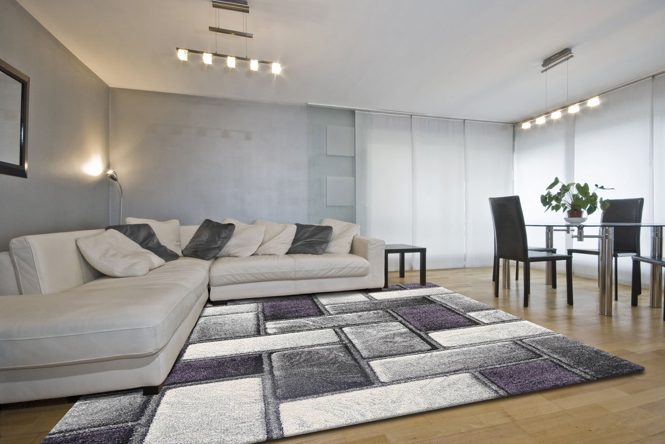 Ivy Bricks I Textured Modern Rug - Nova Rugs