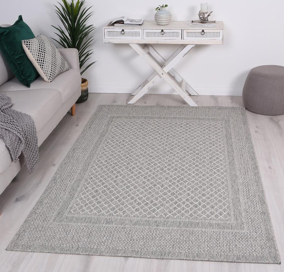 Light Grey Polo Carolee Patio - Nova Rugs