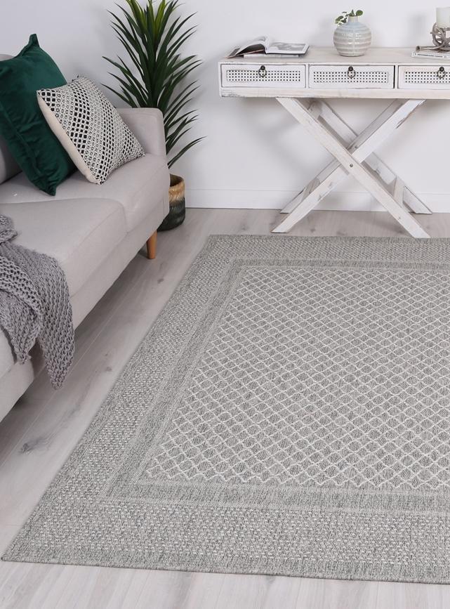 Light Grey Polo Carolee Patio - Nova Rugs