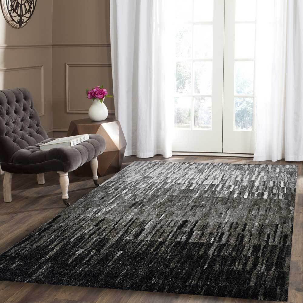 Liss Modern Rug, Grey - Nova Rugs