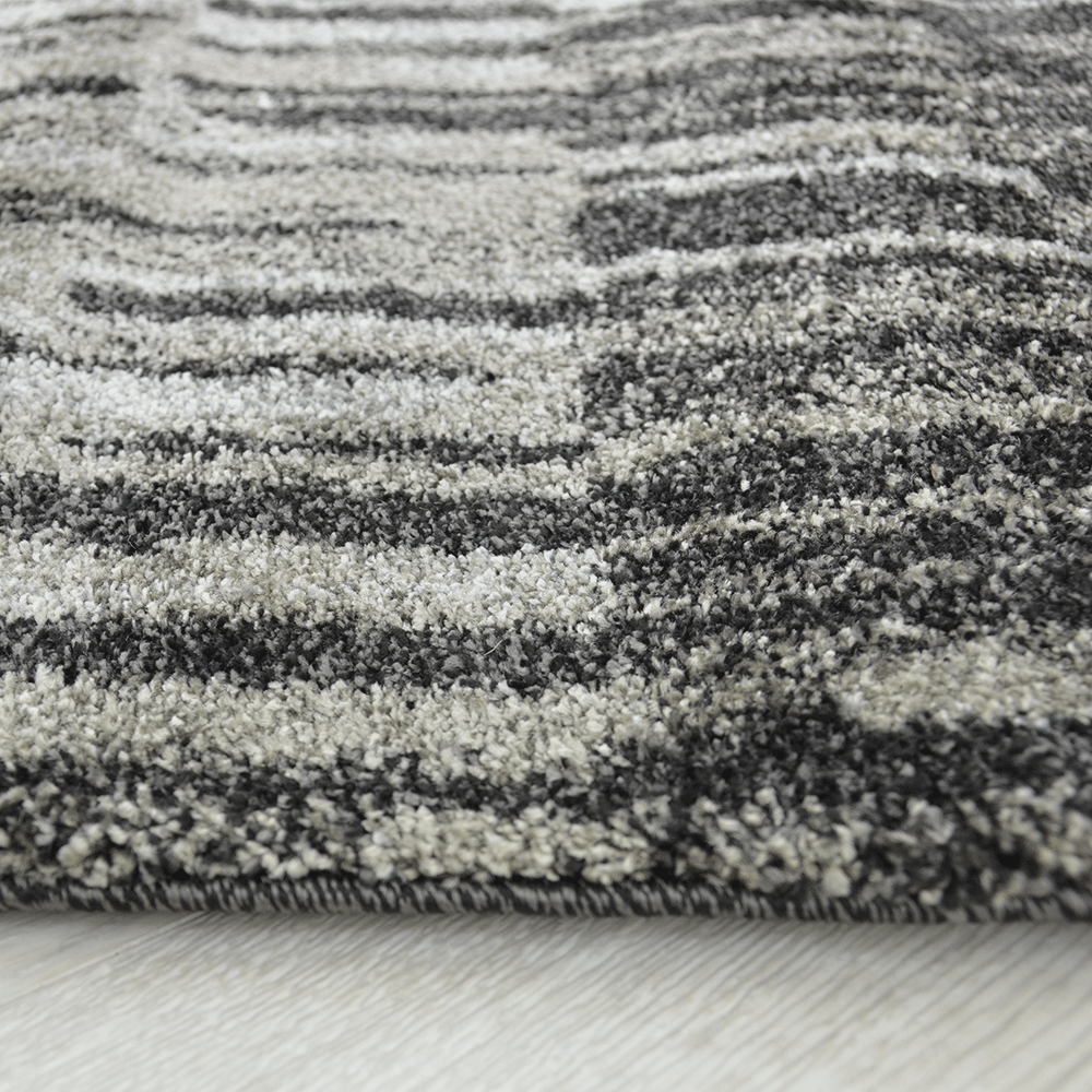 Liss Modern Rug, Grey - Nova Rugs