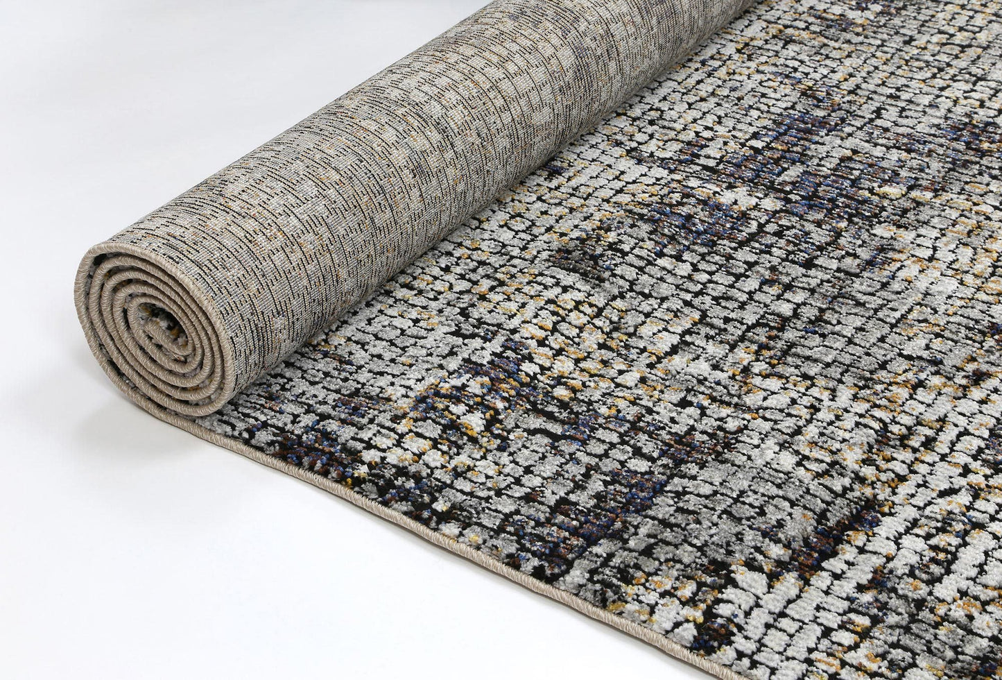 Malnion Modern Rug, Anthracite - Nova Rugs