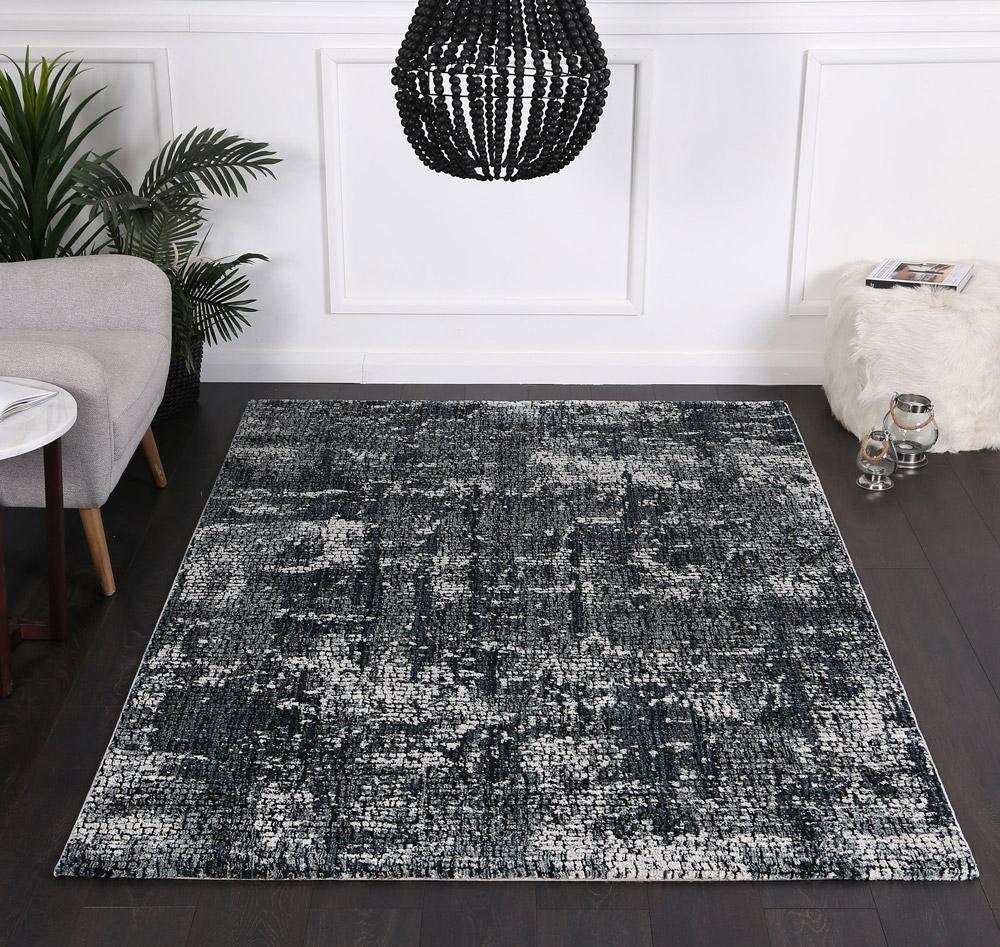 Malnion Modern Rug, Turquoise - Nova Rugs
