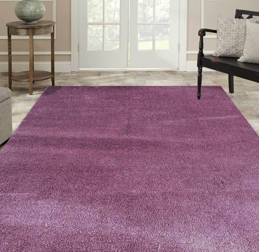 Mandy Shag Rug, Purple - Nova Rugs