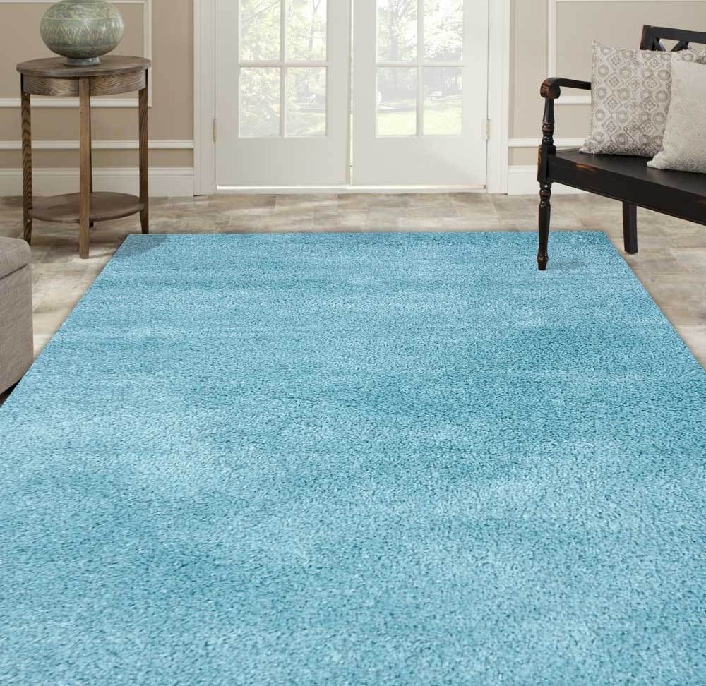 Mandy Shag Rug, Turqouise - Nova Rugs