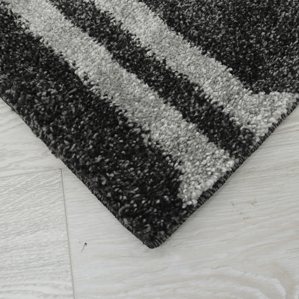 Martha Modern Rug, Black - Nova Rugs