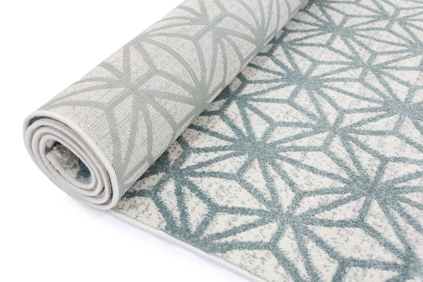 Maximo Modern Rug, Aqua - Nova Rugs
