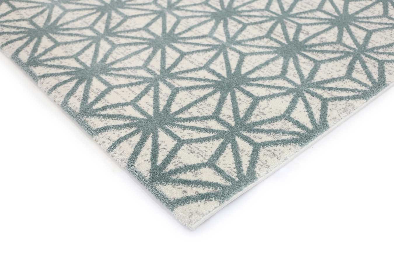 Maximo Modern Rug, Aqua - Nova Rugs
