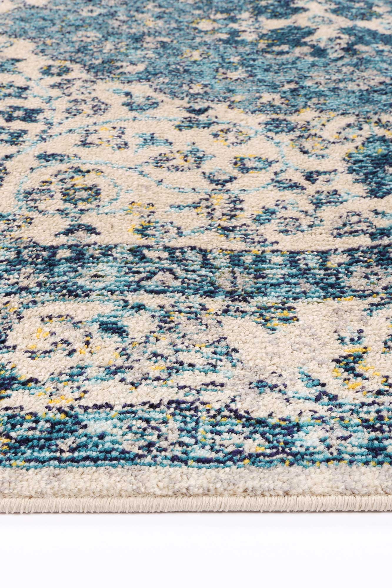 Micah Blue Traditional Rug - Nova Rugs
