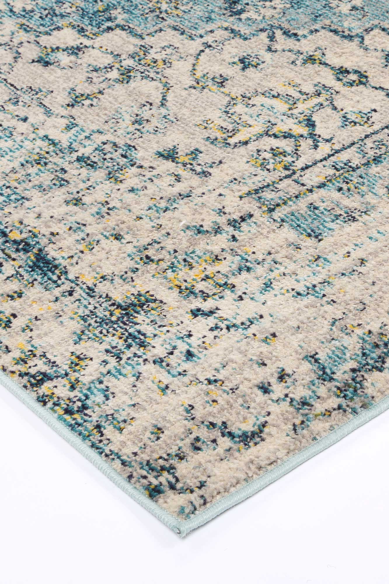 Micah Blue Transitional Rug - Nova Rugs