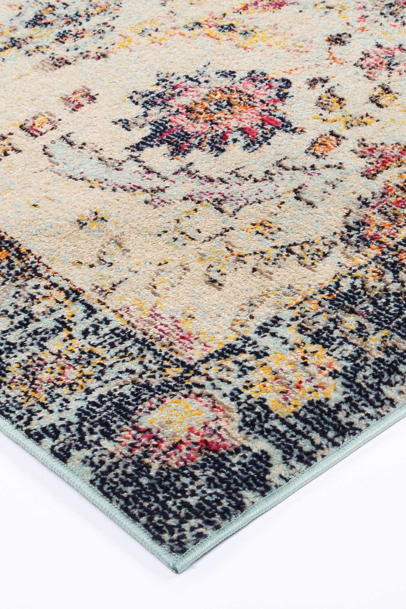 Micah Cream/Multi Traditional Rug - Nova Rugs