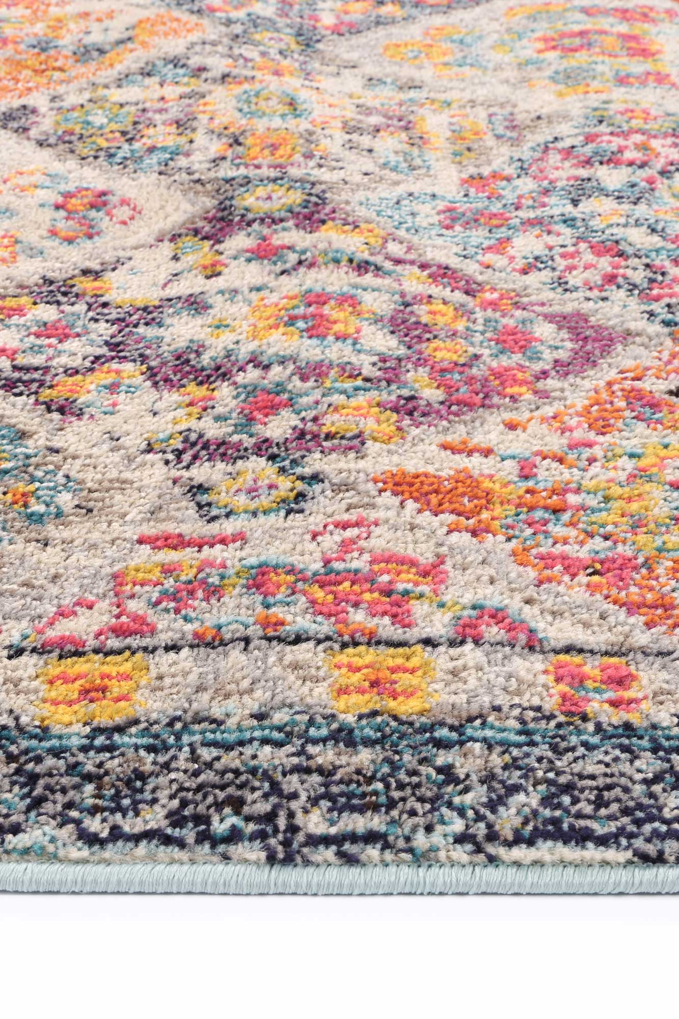 Micah Multi Diamond Rug - Nova Rugs