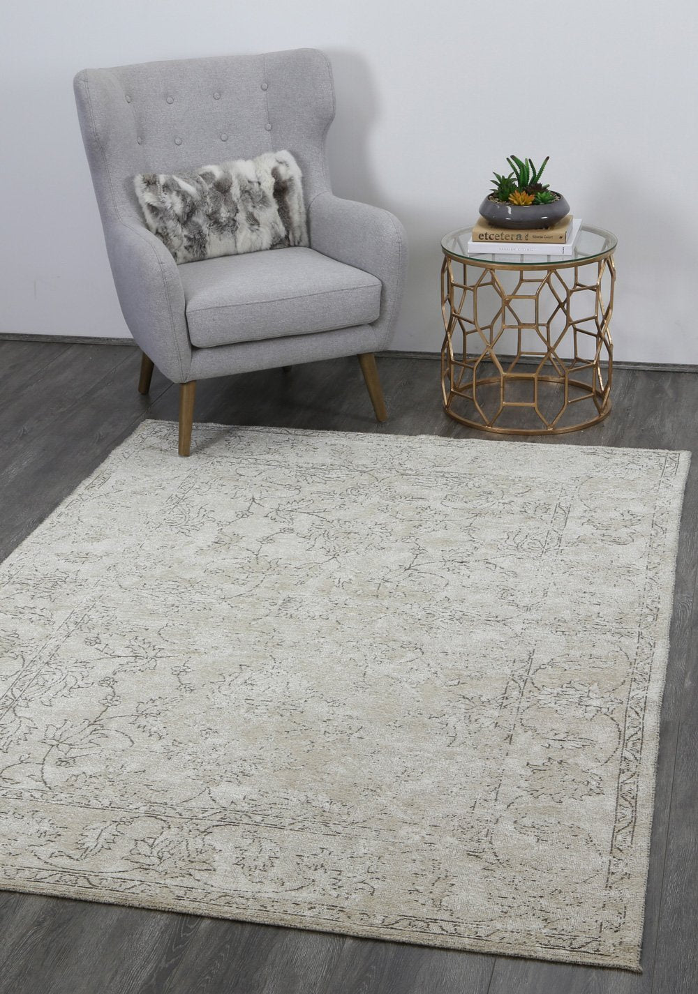Mireille Modern Rug, Beige / Cream - Nova Rugs