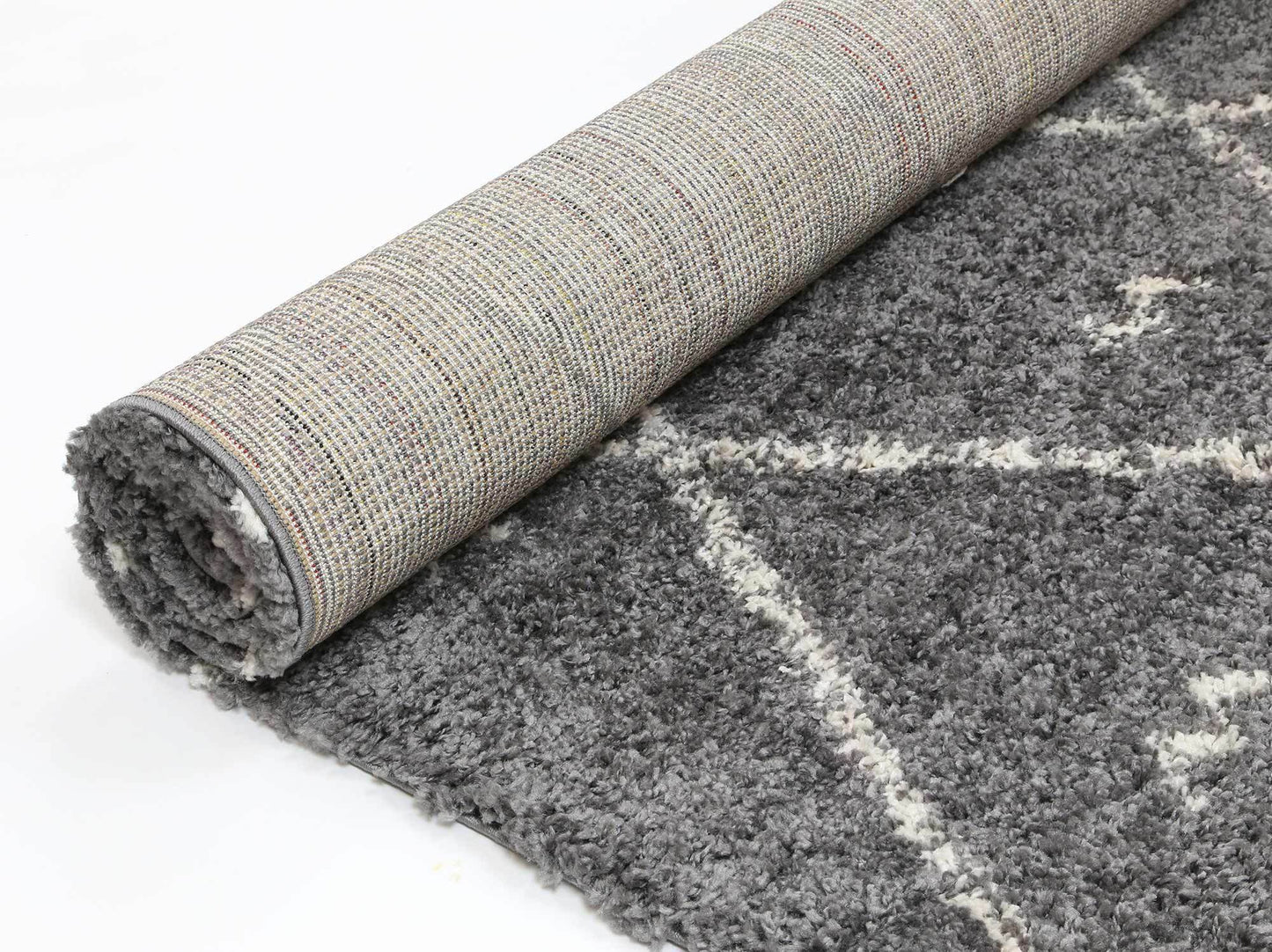 Nadira Shag Rug, D. Grey - Nova Rugs
