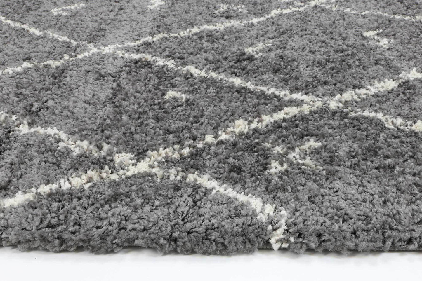 Nadira Shag Rug, D. Grey - Nova Rugs