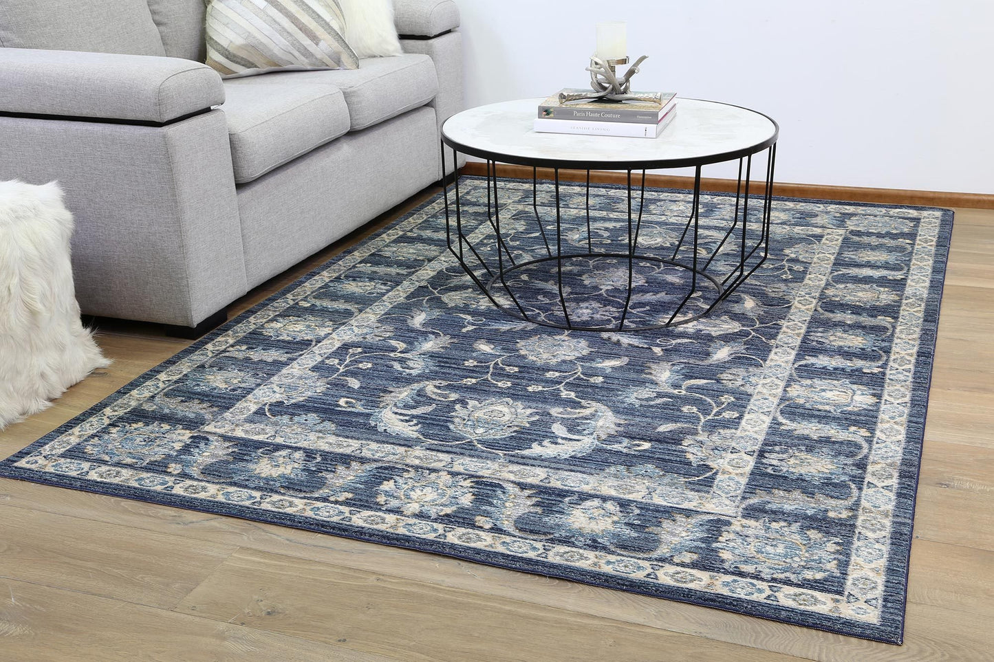 Navy Atlas Classic Rug - Nova Rugs