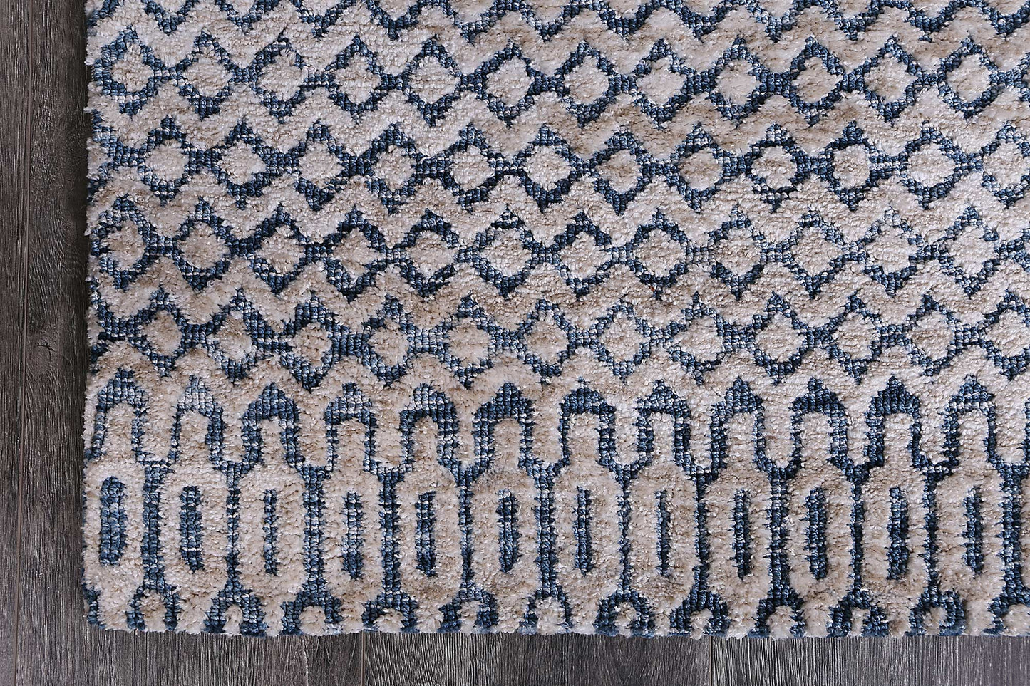 Navy Camphils Hand-Tufted Rug - Nova Rugs