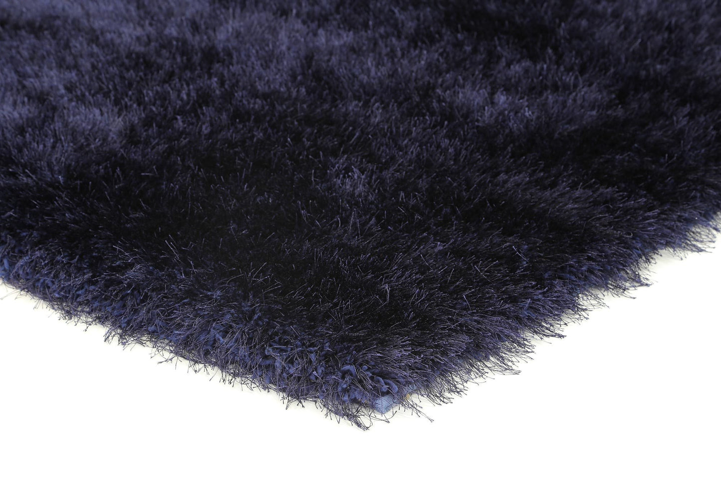 Navy Evas Shag Rug - Nova Rugs