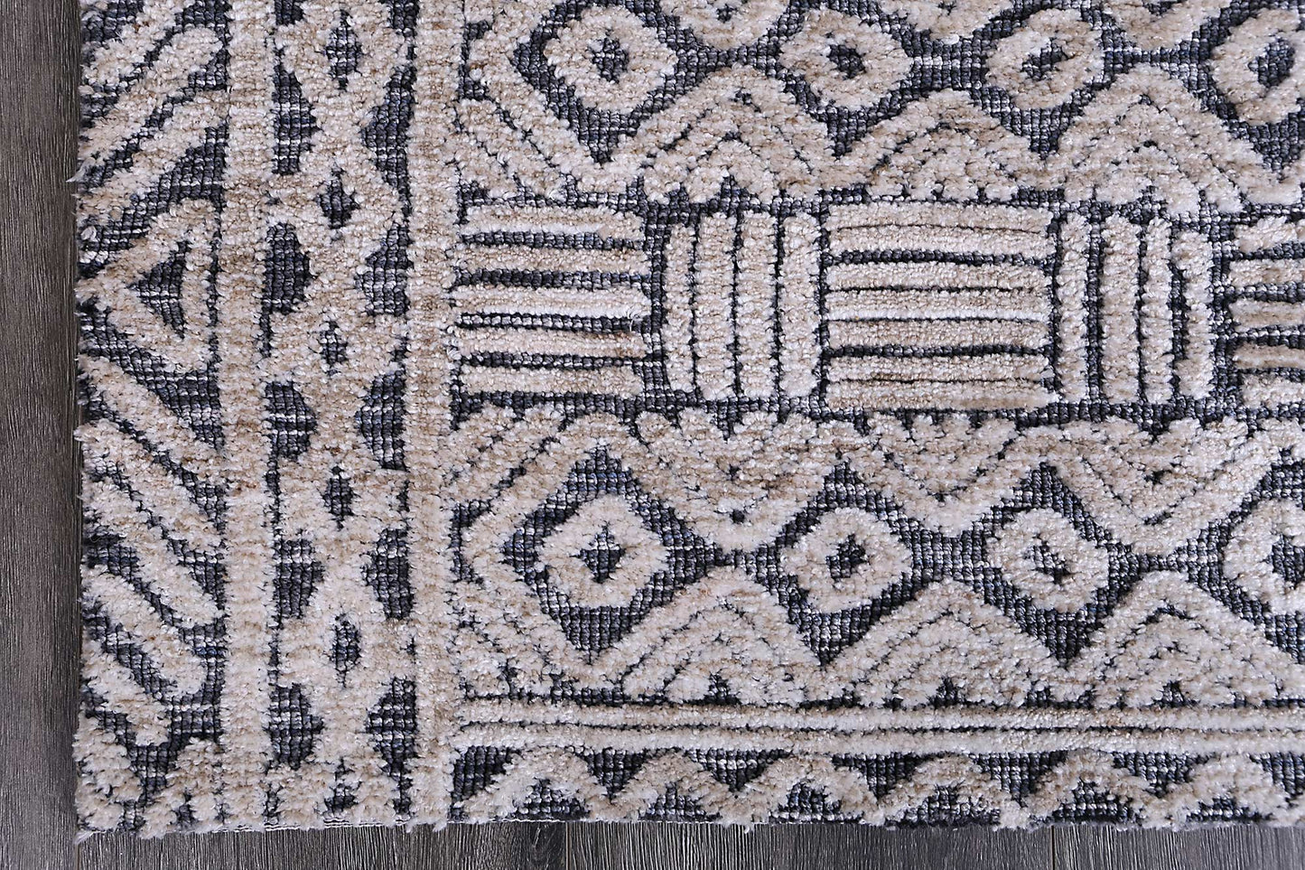 Navy Glenroy Hand-Tufted Rug - Nova Rugs