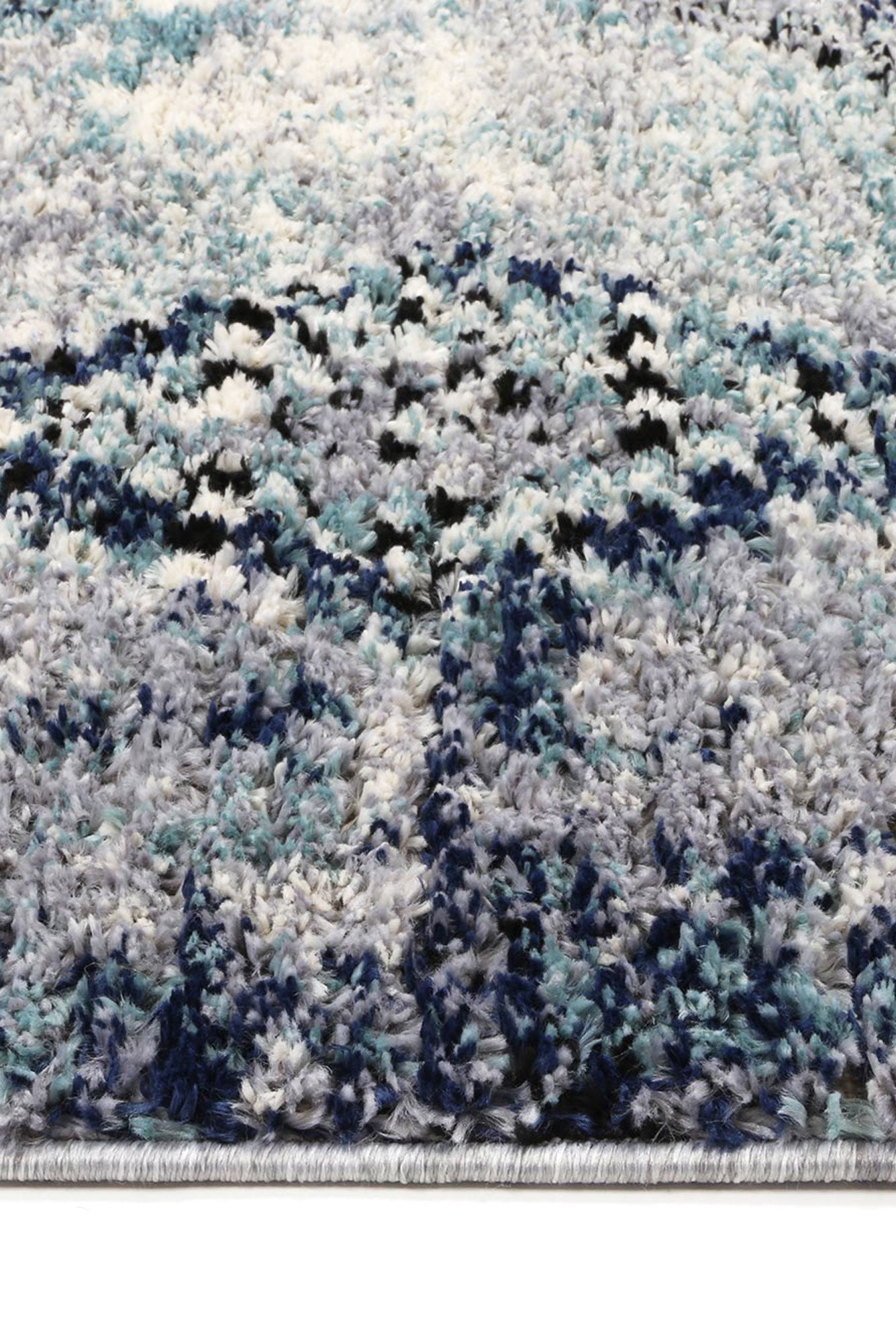 Navy Myk Abstract Rug - Nova Rugs