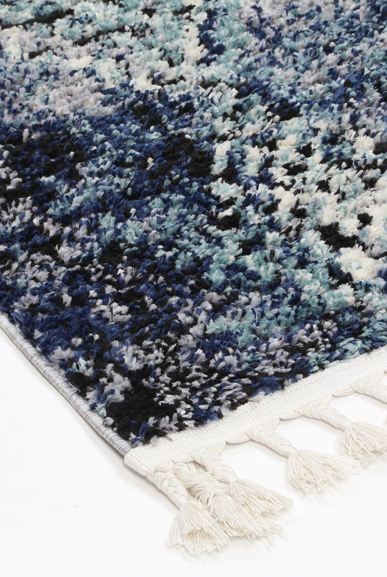 Navy Myk Abstract Rug - Nova Rugs