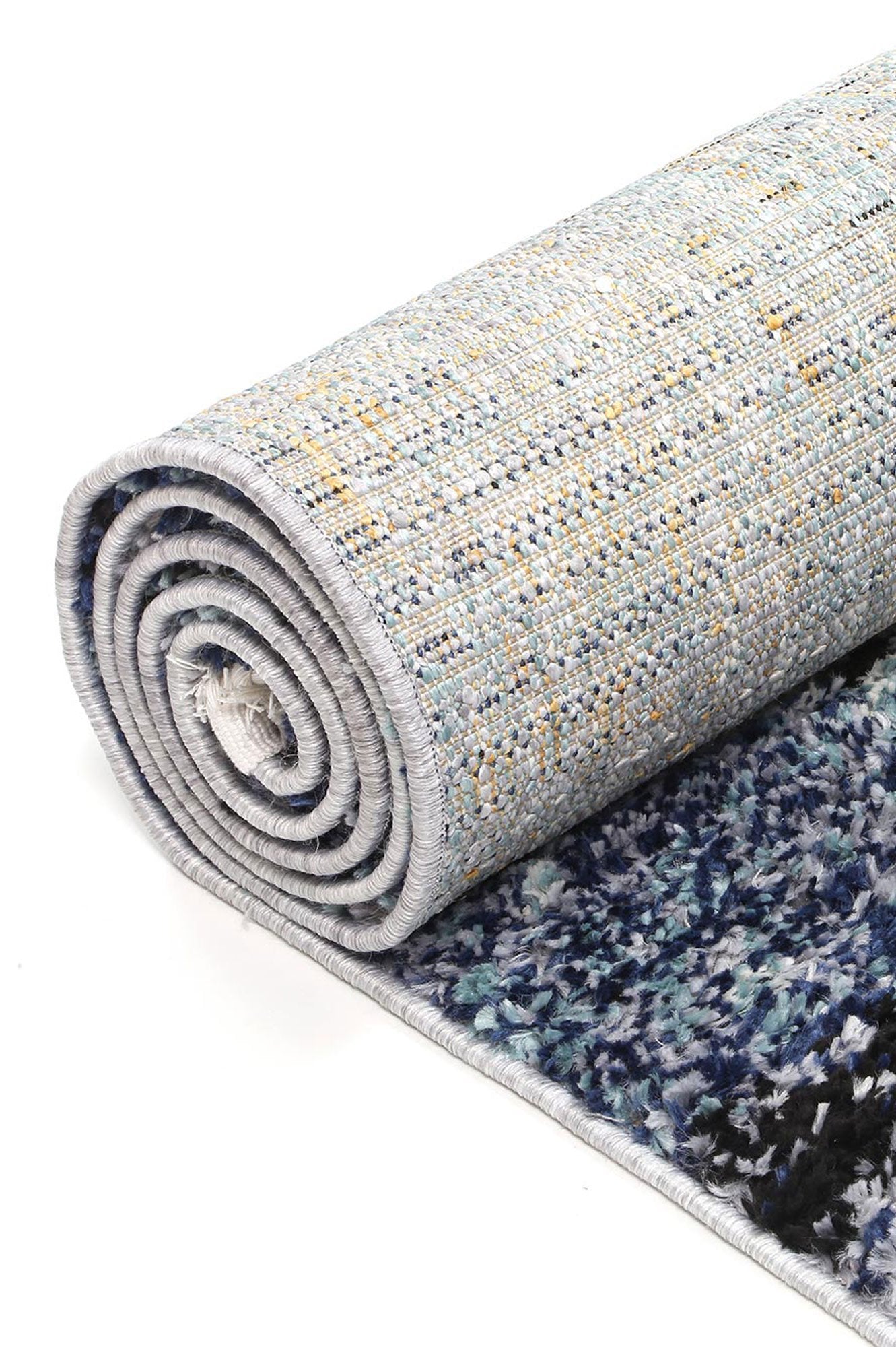 Navy Myk Abstract Rug - Nova Rugs
