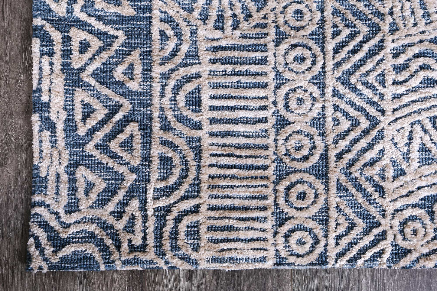 Navy Newburg Hand-Tufted Rug - Nova Rugs