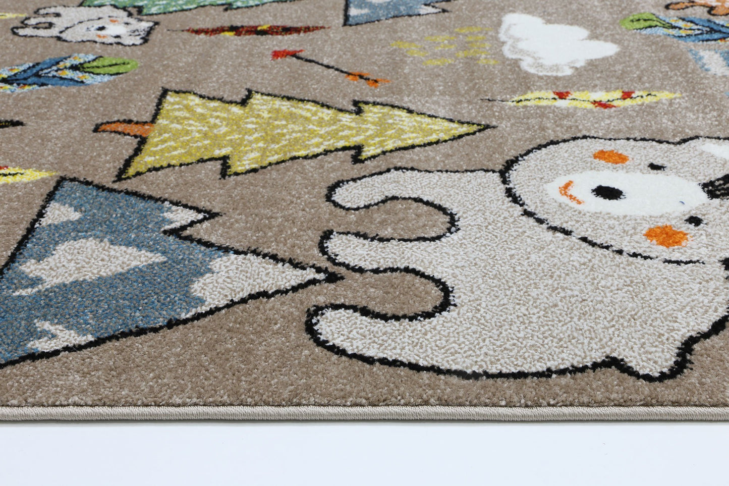 Nova Kids Adventure Beige Rug - Nova Rugs