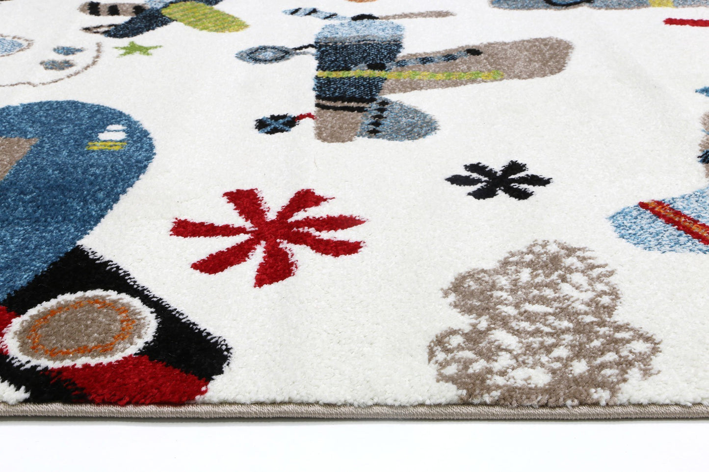 Nova Kids Planes Rug Multi - Nova Rugs