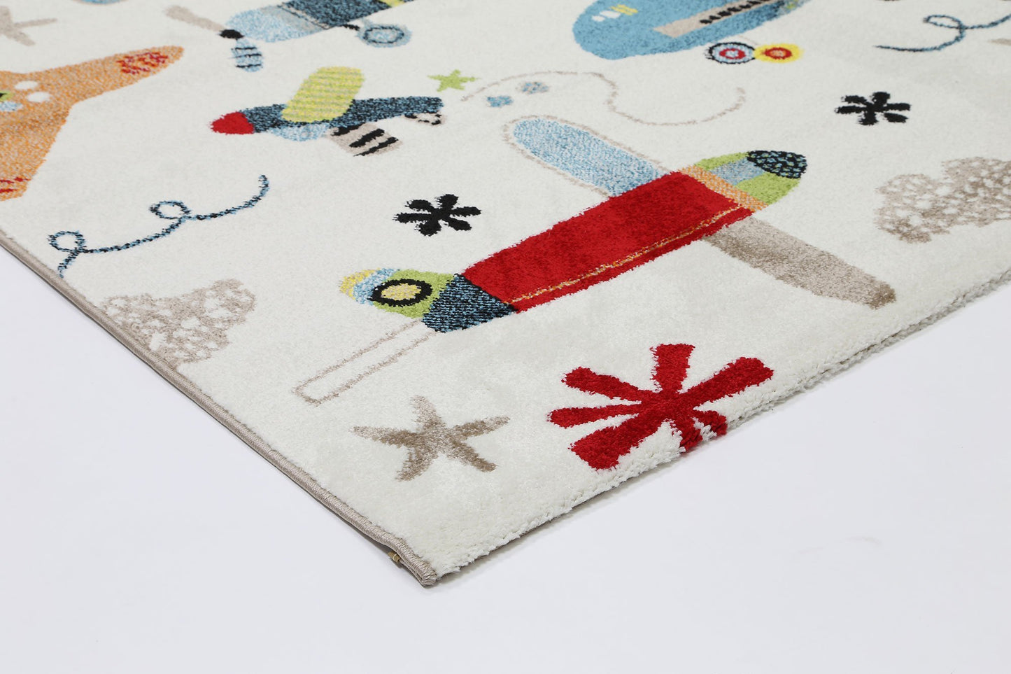 Nova Kids Planes Rug Multi - Nova Rugs
